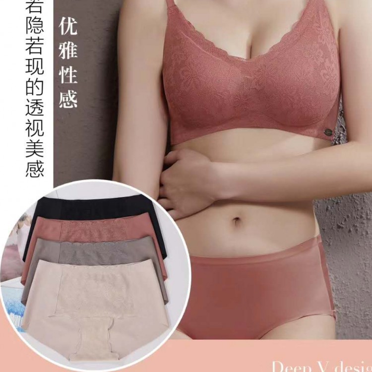 女士内衣019#无感时代3D立体版型，贴合胸型无敌舒服，不移位不下垂
